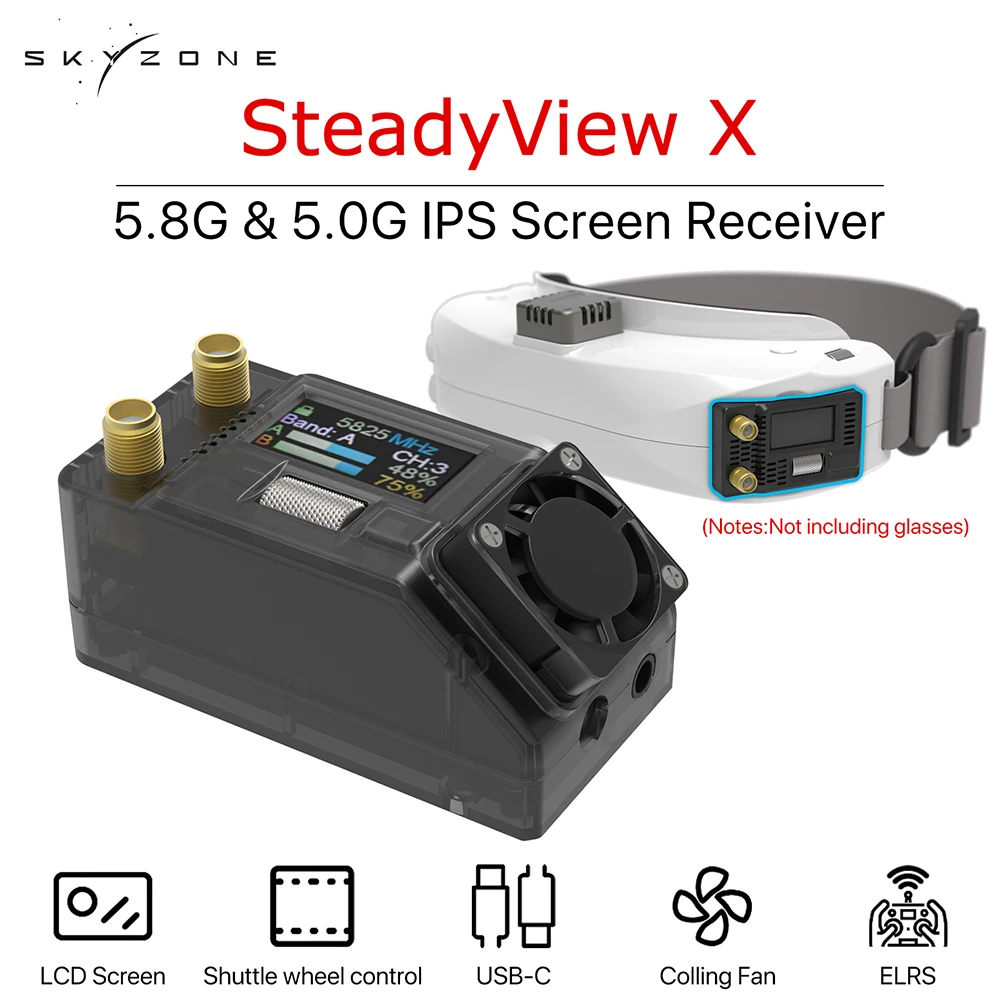 Skyzone Steadyview X Receiver Module - SKYZONE Steadyview X 5/5.8G Module récepteur