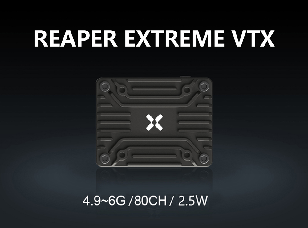 Foxeer Reaper Extreme 2.5W Vtx - (super réduction) Émetteur vidéo FPV Foxeer
