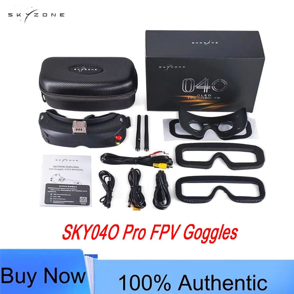 Skyzone Sky04O Pro Fpv Goggles - Lunettes FPV SKYZONE SKY04O Pro -